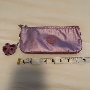 Metallic Kipling Pouch